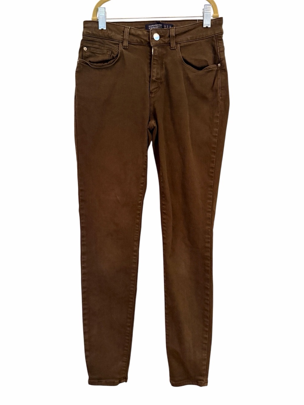 ZARA Z1975 6 Gray Green Skinny Jeans